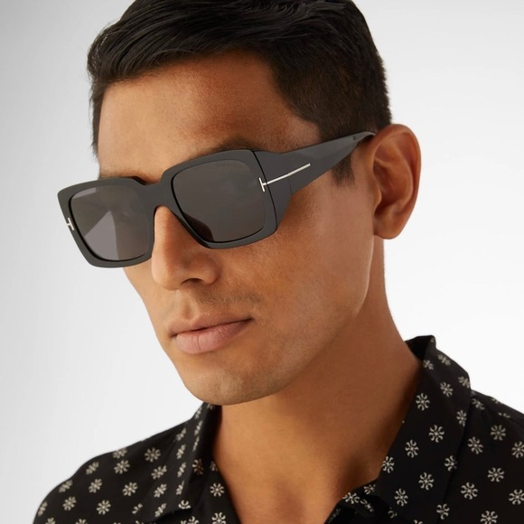 NEW! TOM FORD Ryder-02 Sunglasses TF1035-N 01A, Authentic - Picture 1 of 12